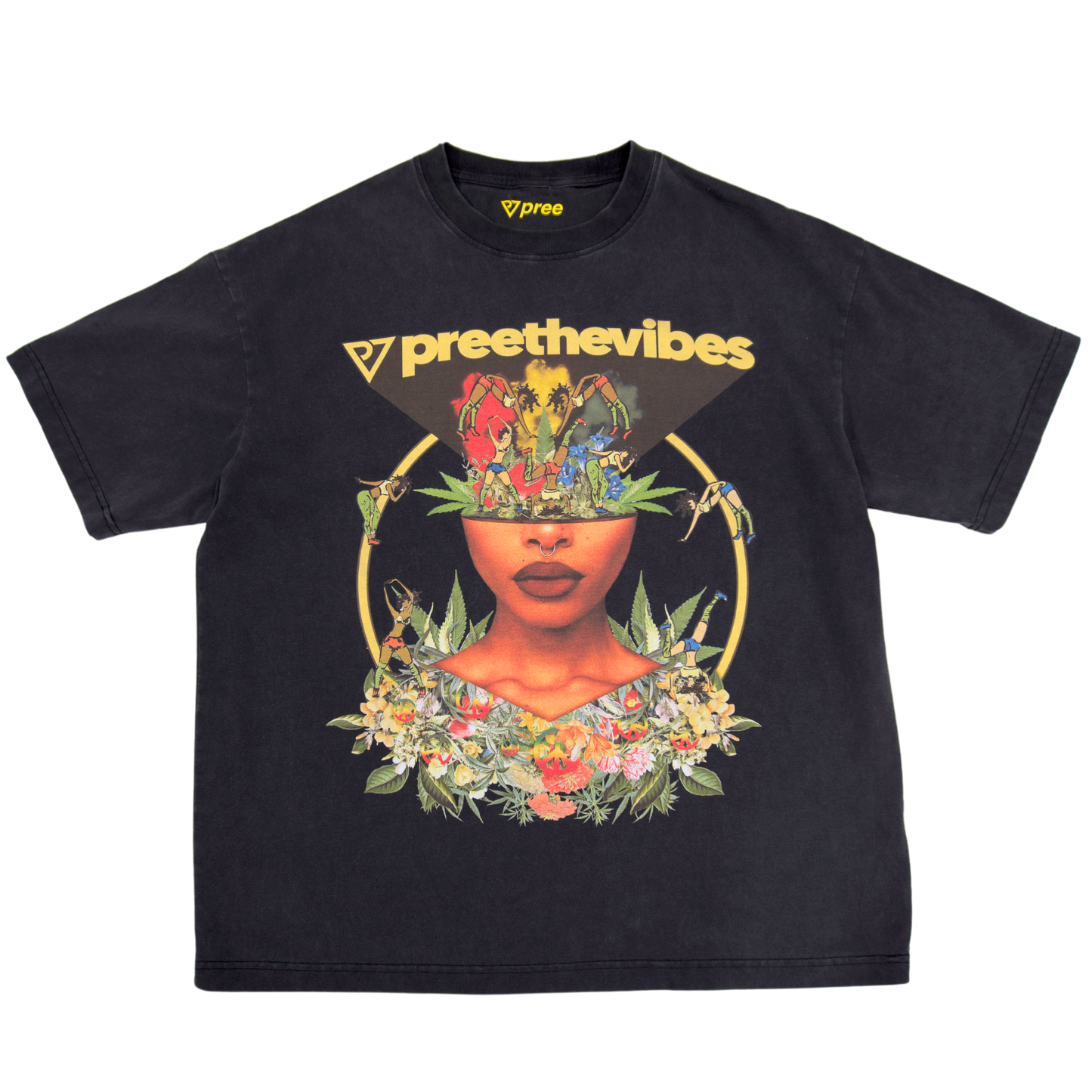 Lady Leaf Oversized Tee